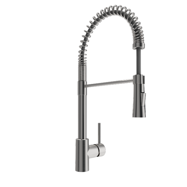 BOCCHI Livenza 2.0 Stainless Steel Pull-Down Kitchen Faucet