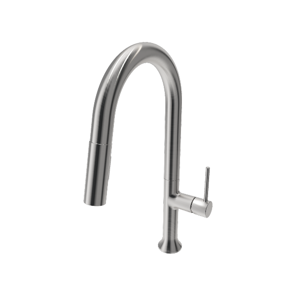 BOCCHI Tronto 2.0 Stainless Steel Pull-Down Kitchen Faucet