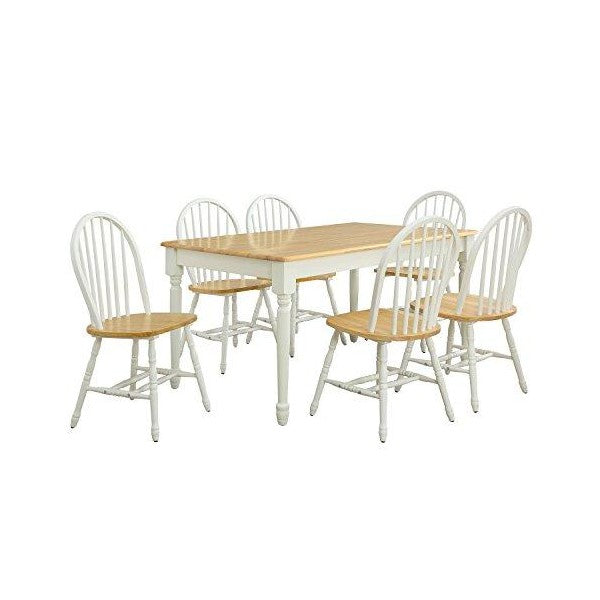 Better Homes and Gardens 14" White Autumn Lane Windsor Chairs - Set of 2