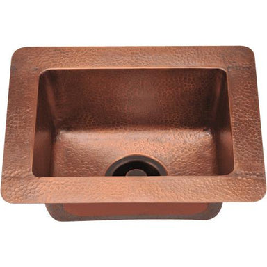 Polaris P509 Small Single Bowl Copper Sink - Annie & Oak