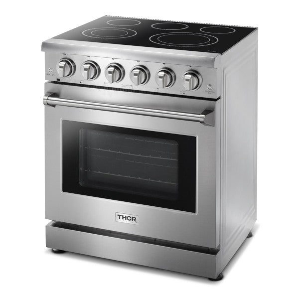 Thor Kitchen HRE3001 30" Stainless Steel Professional Electric Range