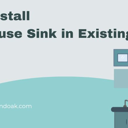 How to Install a Farmhouse Sink in Existing Cabinets