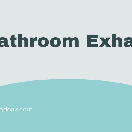 Best Bathroom Exhaust Fan 