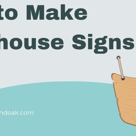 How to Make Farmhouse Signs