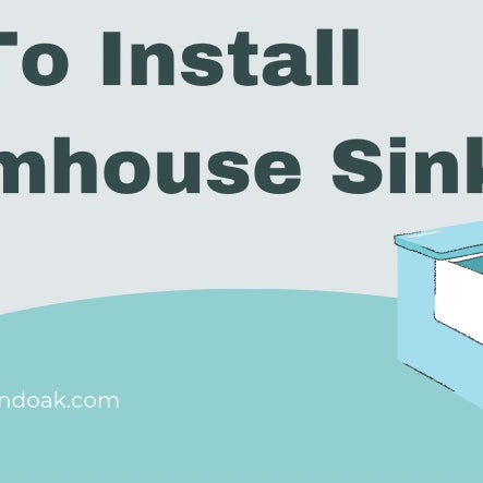 How To Install A Farmhouse Sink 