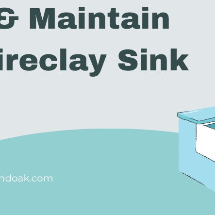 Clean & Maintain Your Fireclay Sink 