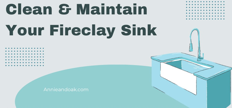 Clean & Maintain Your Fireclay Sink 