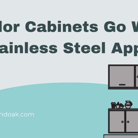 What Color Cabinets Go With Black Stainless Steel Appliances