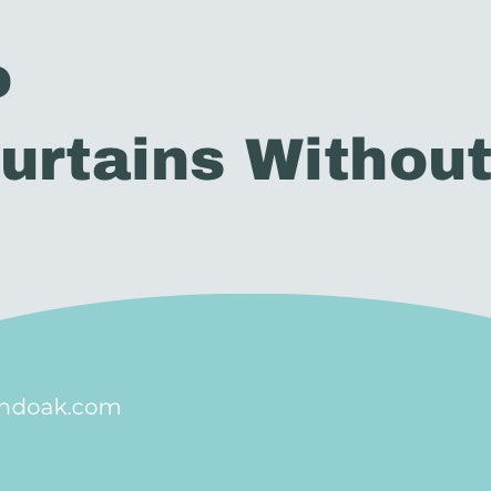 How To Hang Curtains Without Drilling