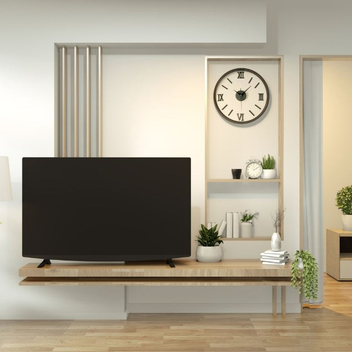 How To Decorate The Wall Behind Your TV Stand
