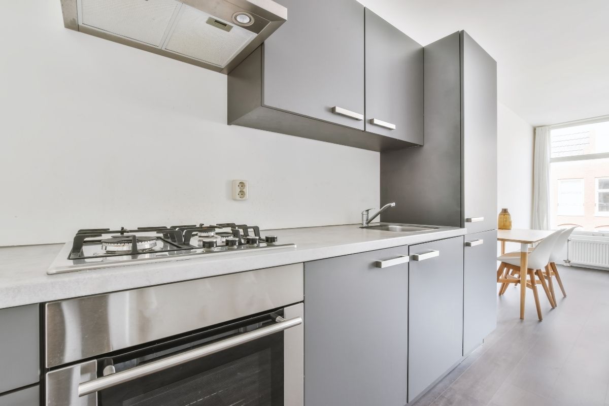 What Color Goes With Gray Kitchen Units?