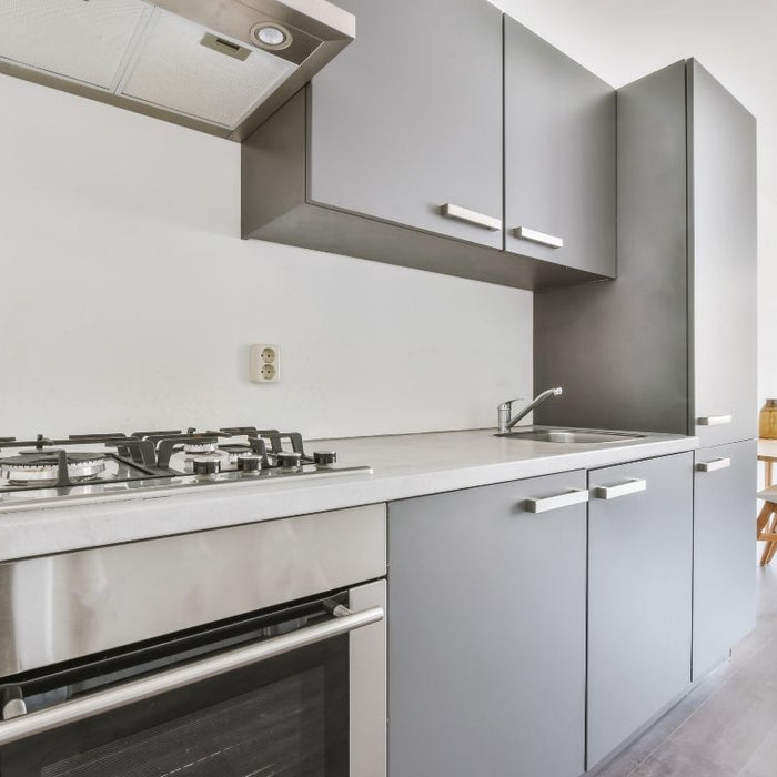 What Color Goes With Gray Kitchen Units?