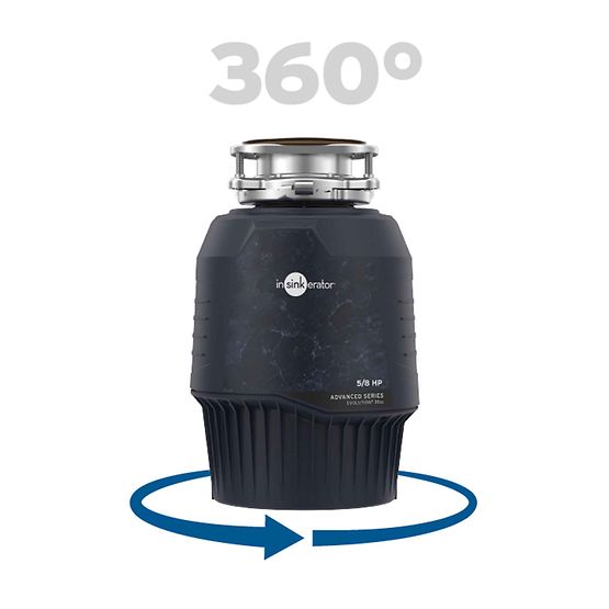 InSinkErator Advanced Series Evolution 35SS, 5/8 HP