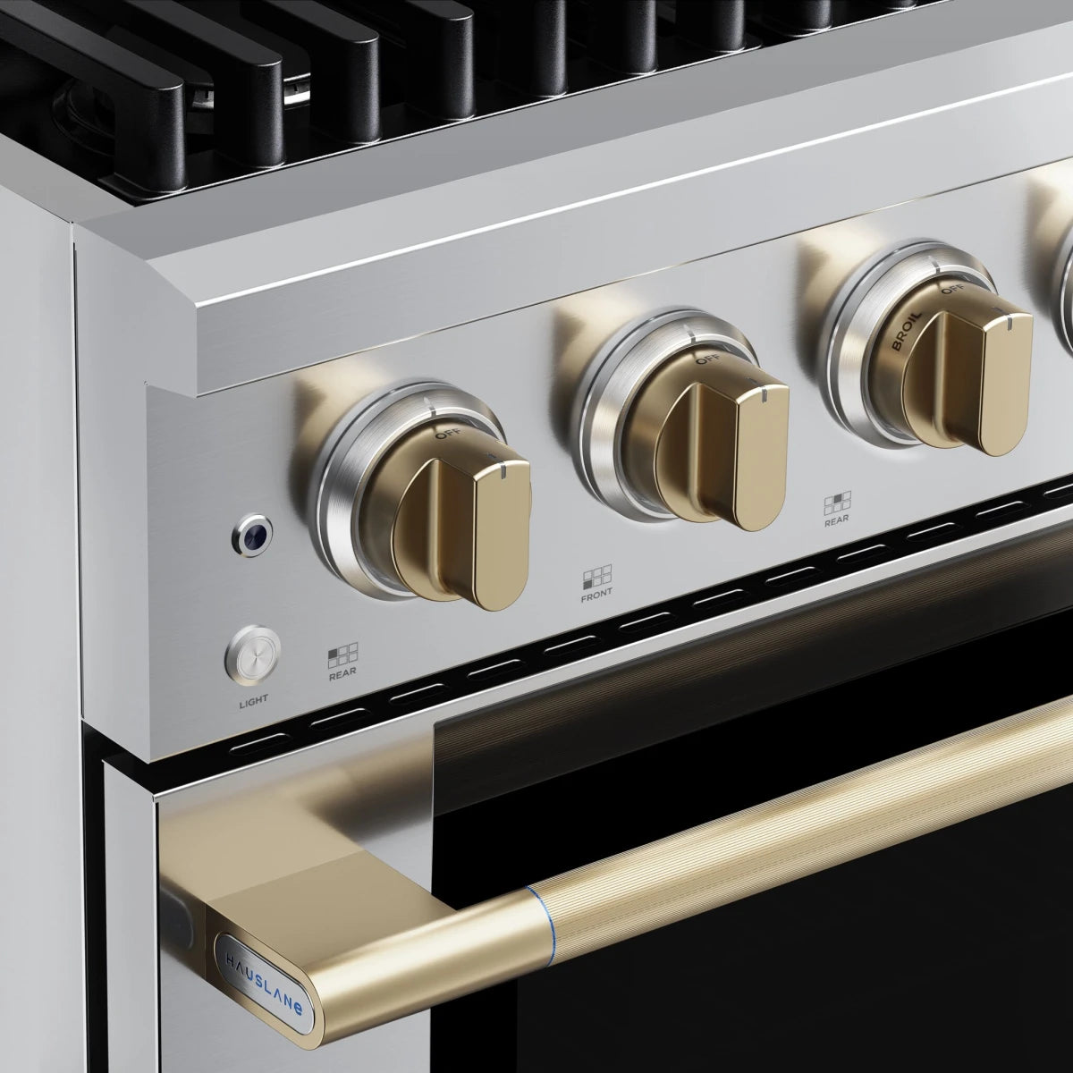 Hauslane 36" Pro-Style Dual Fuel Range