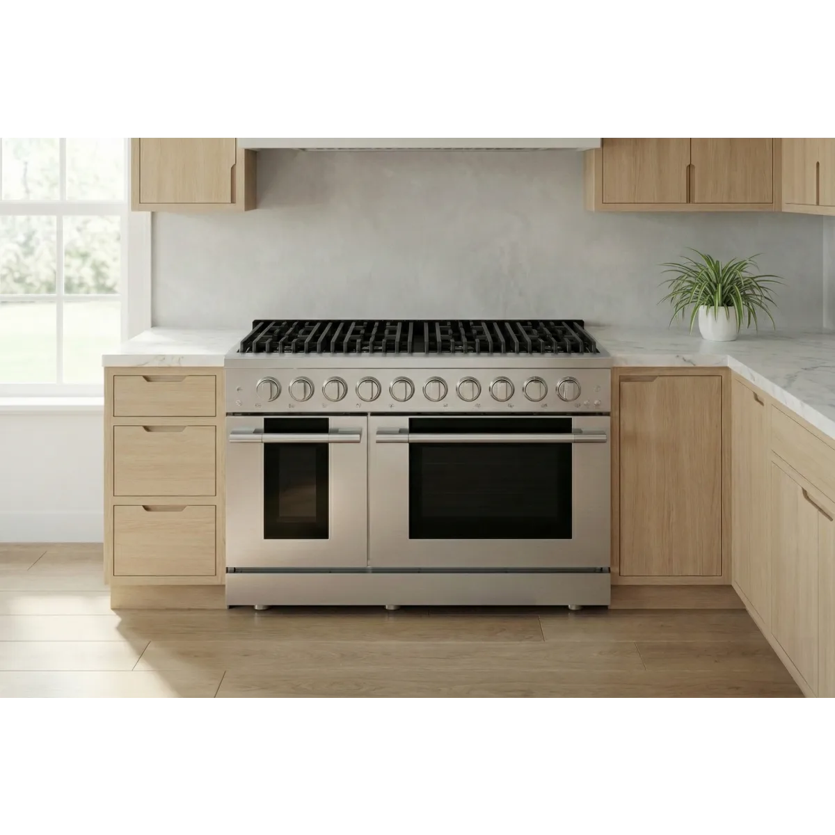 Hauslane 48" Pro-Style Dual Fuel Range