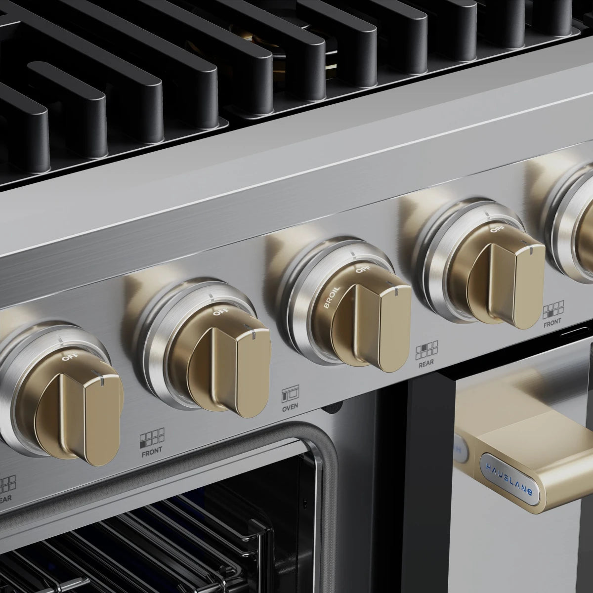 Hauslane 48" Pro-Style Dual Fuel Range