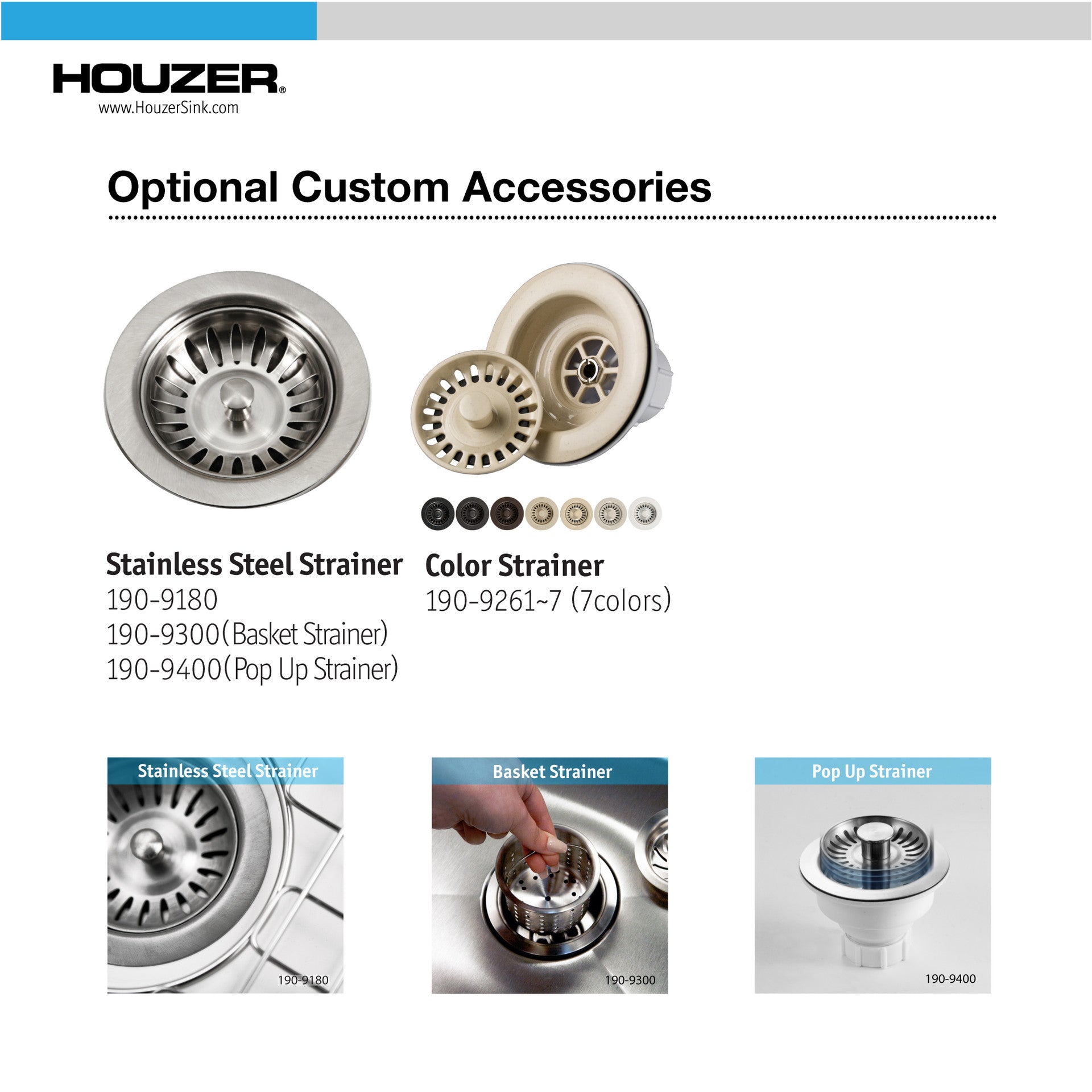 Houzer Platus PTB-1814-BQ 18" Biscuit Single Undermount Fire Clay Sink