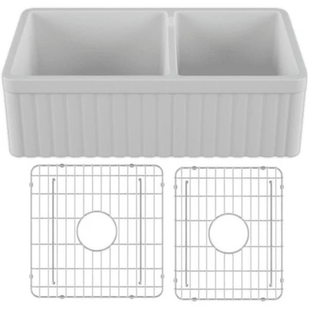 Crestwood CW-GRID-DBL33" Grid for Fireclay Farmhouse Sinks CW-7233