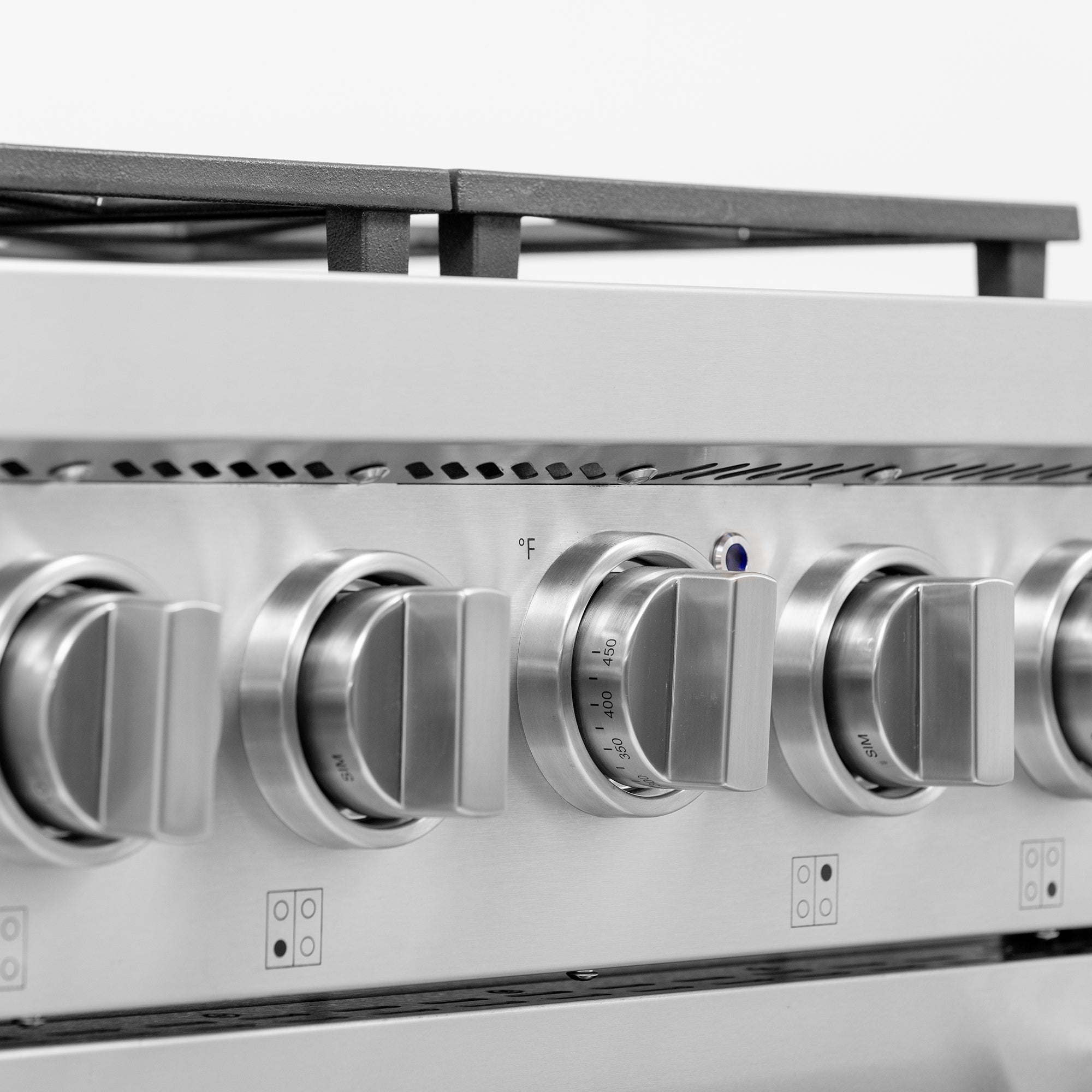 Kucht Professional 24-Inch 2.5 cu. ft. Gas Range in Stainless Steel with True Simmer Burners