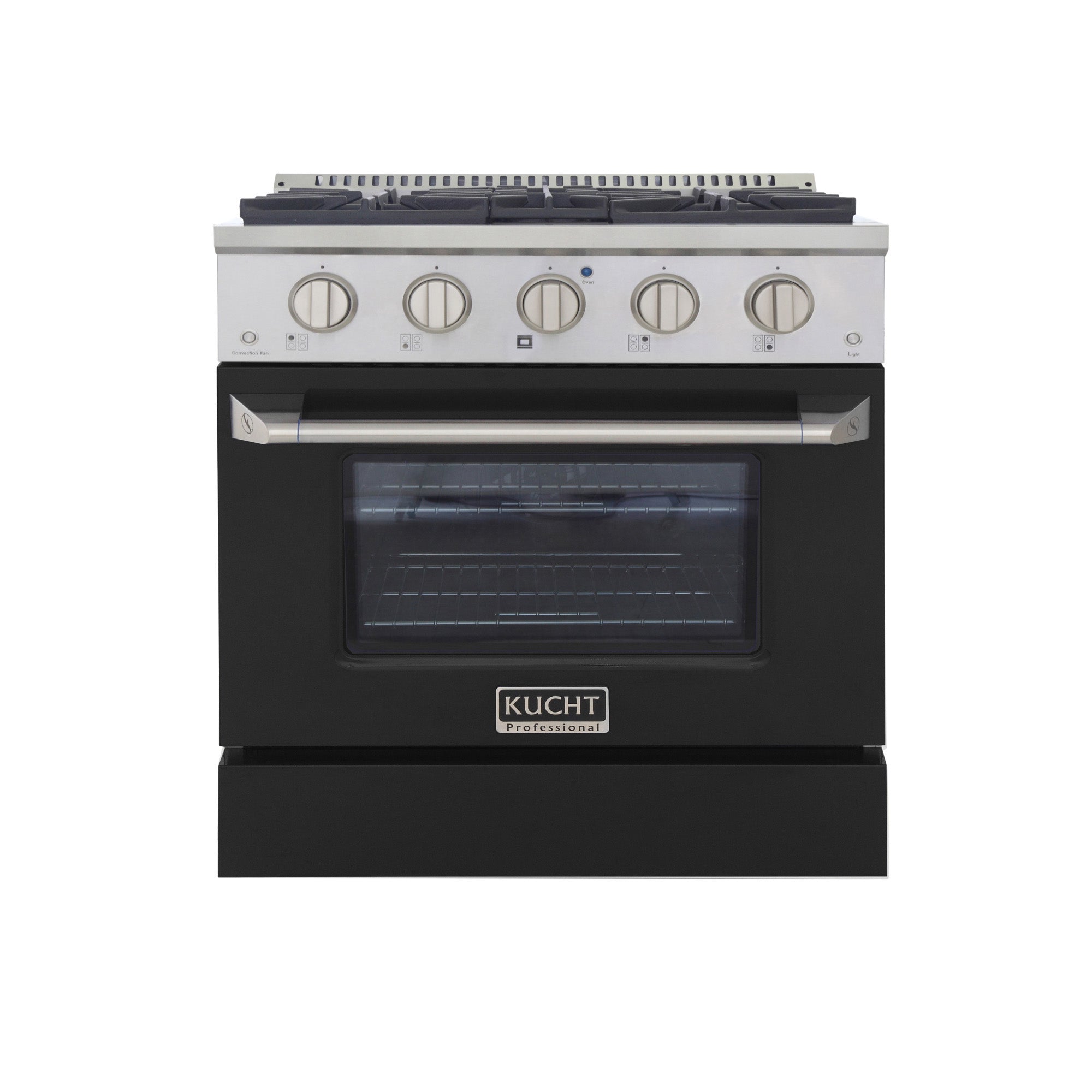 Kucht 30-Inch 4.2 Cu. Ft. Gas Range - Sealed Burners and Convection Oven