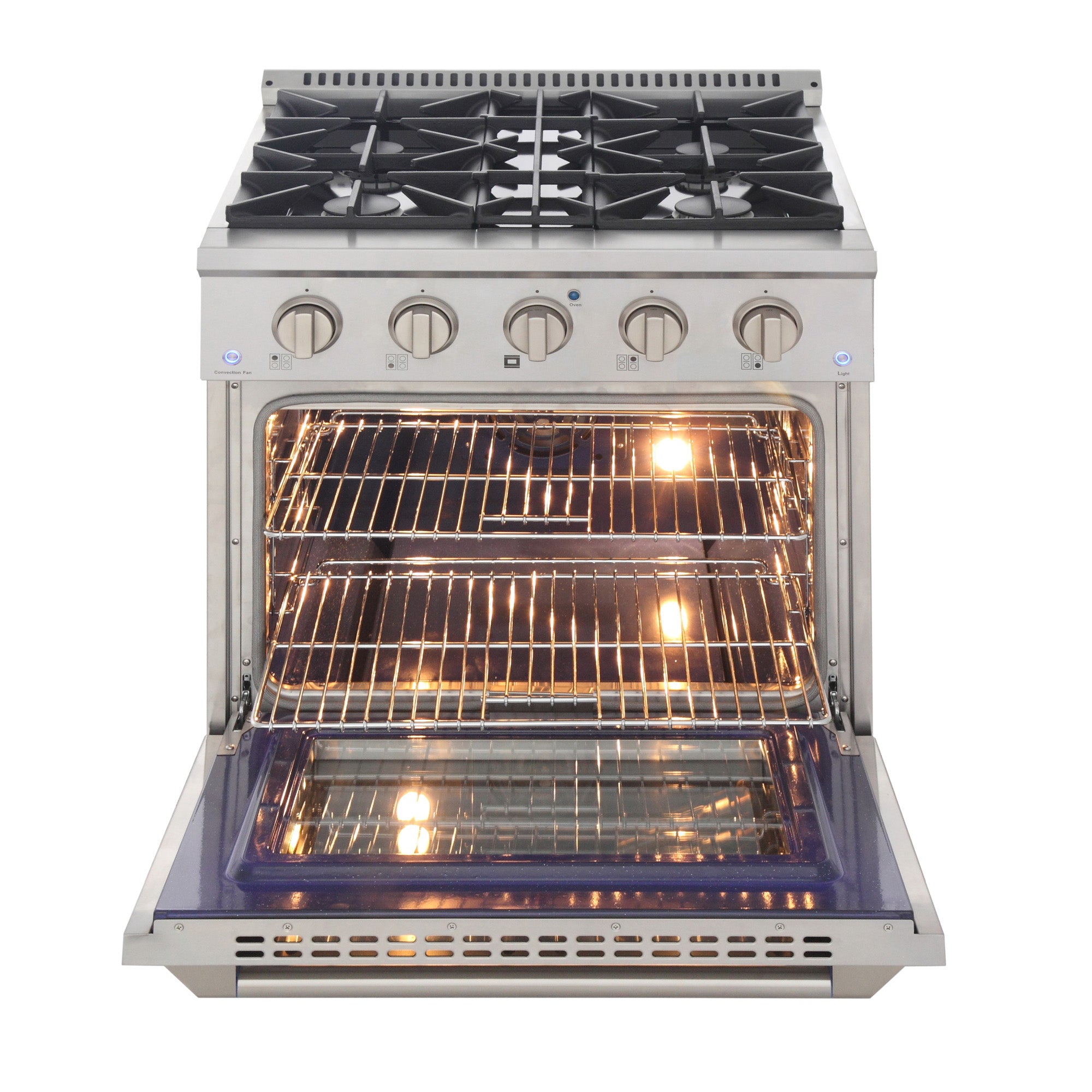 Kucht 30-Inch 4.2 Cu. Ft. Gas Range - Sealed Burners and Convection Oven