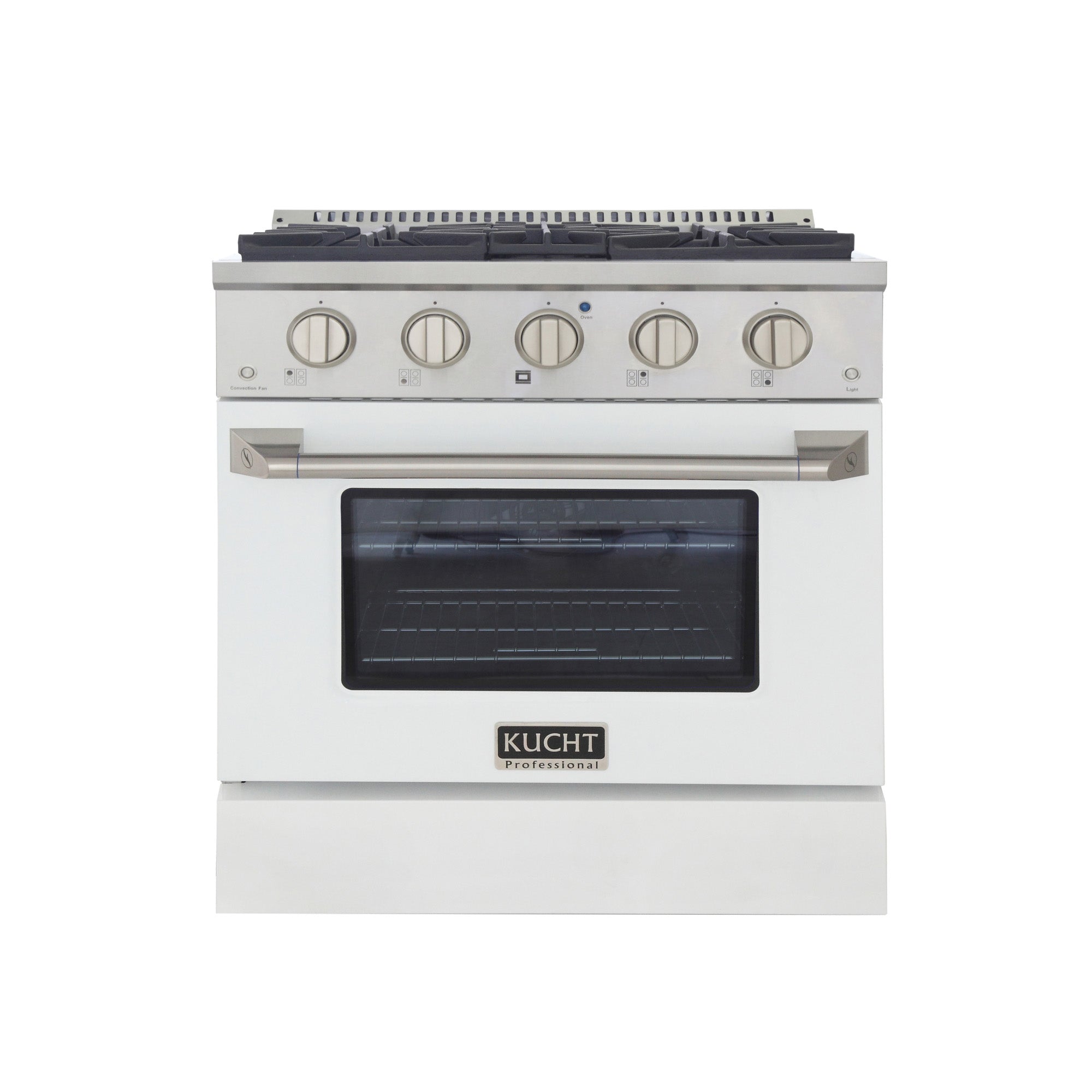 Kucht 30-Inch 4.2 Cu. Ft. Gas Range - Sealed Burners and Convection Oven