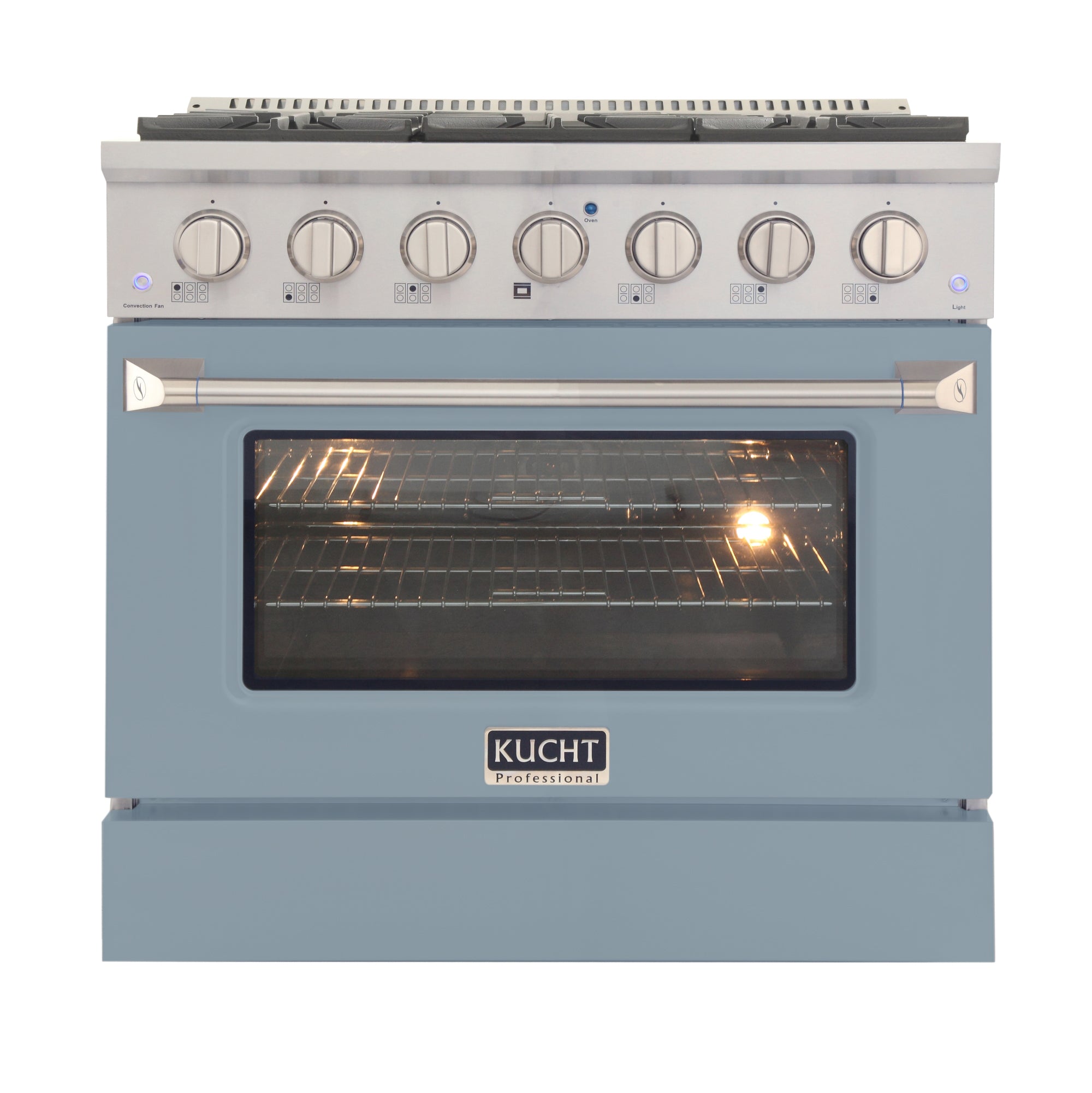 Kucht 36-Inch 5.2 Cu. Ft. Gas Range - Sealed Burners and Convection Oven
