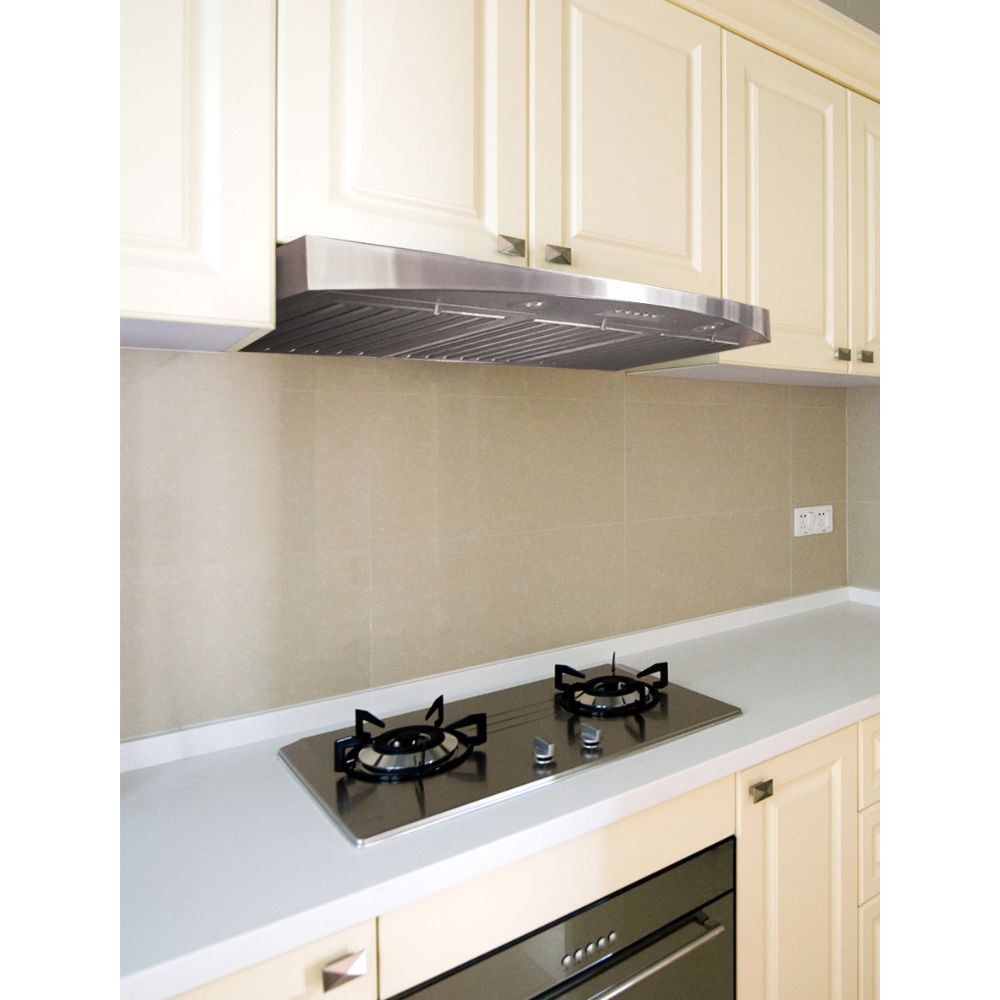 KOBE RA3830SQB-5 Deluxe 30" Under Cabinet Range Hood, 3-Speed, 680 CFM