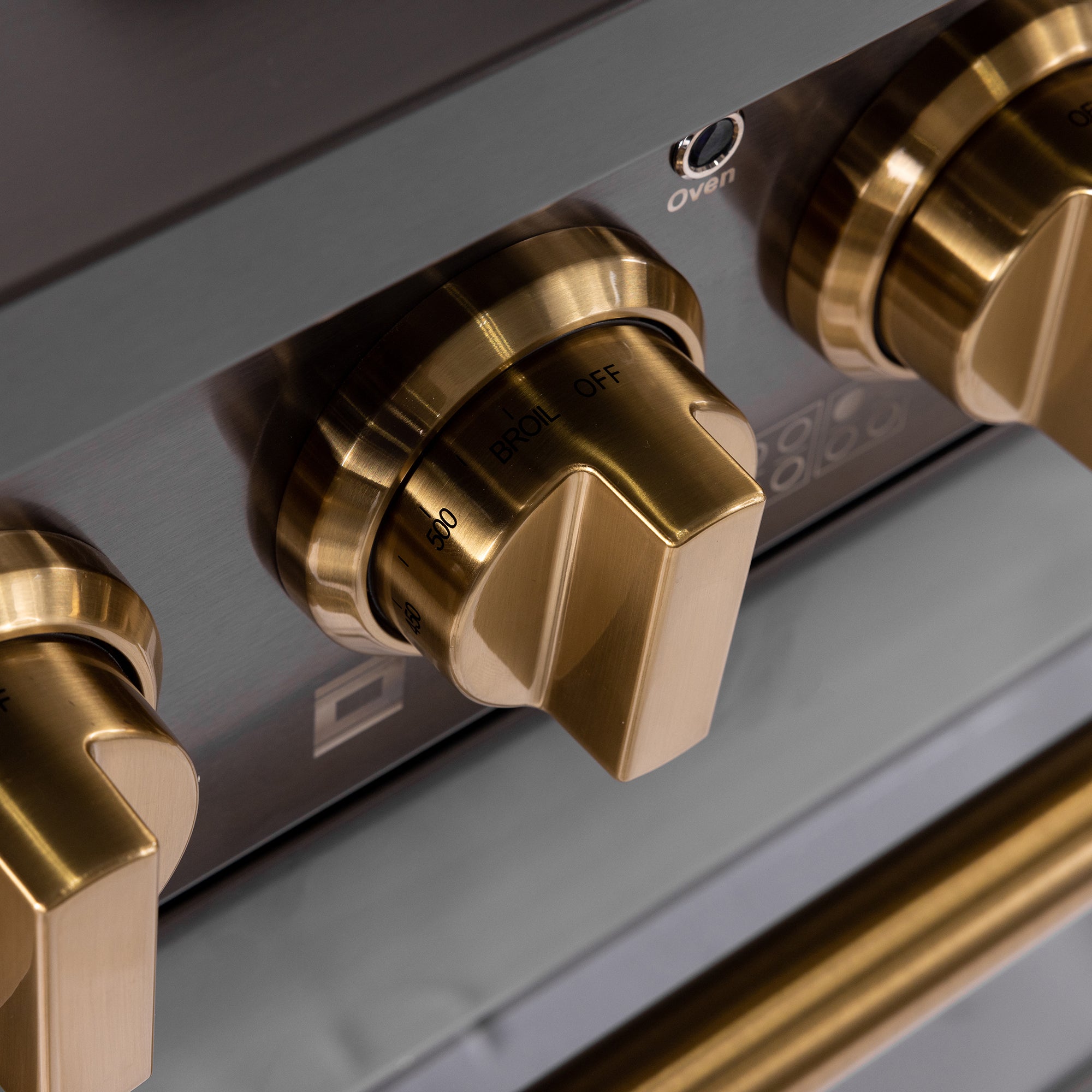 Kucht Gemstone 36-in Deep recessed 6 burners Convection Oven Freestanding Dual Fuel Range