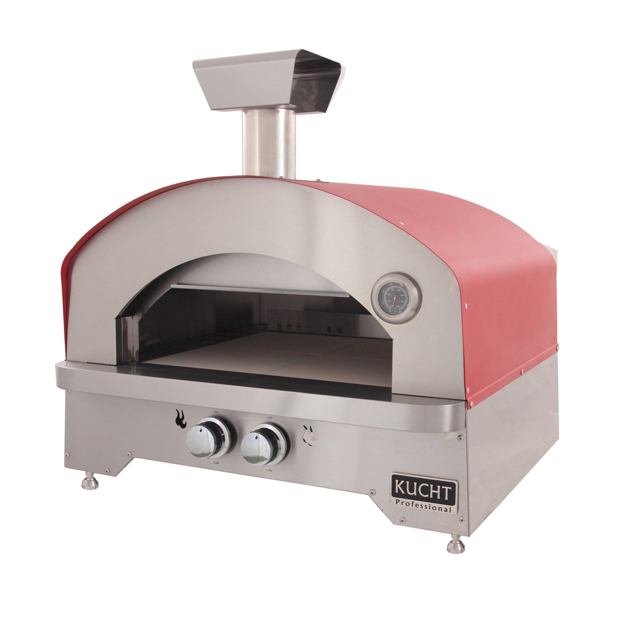 Kucht NAPOLI Brick Hearth Gas-powered Outdoor Pizza Oven