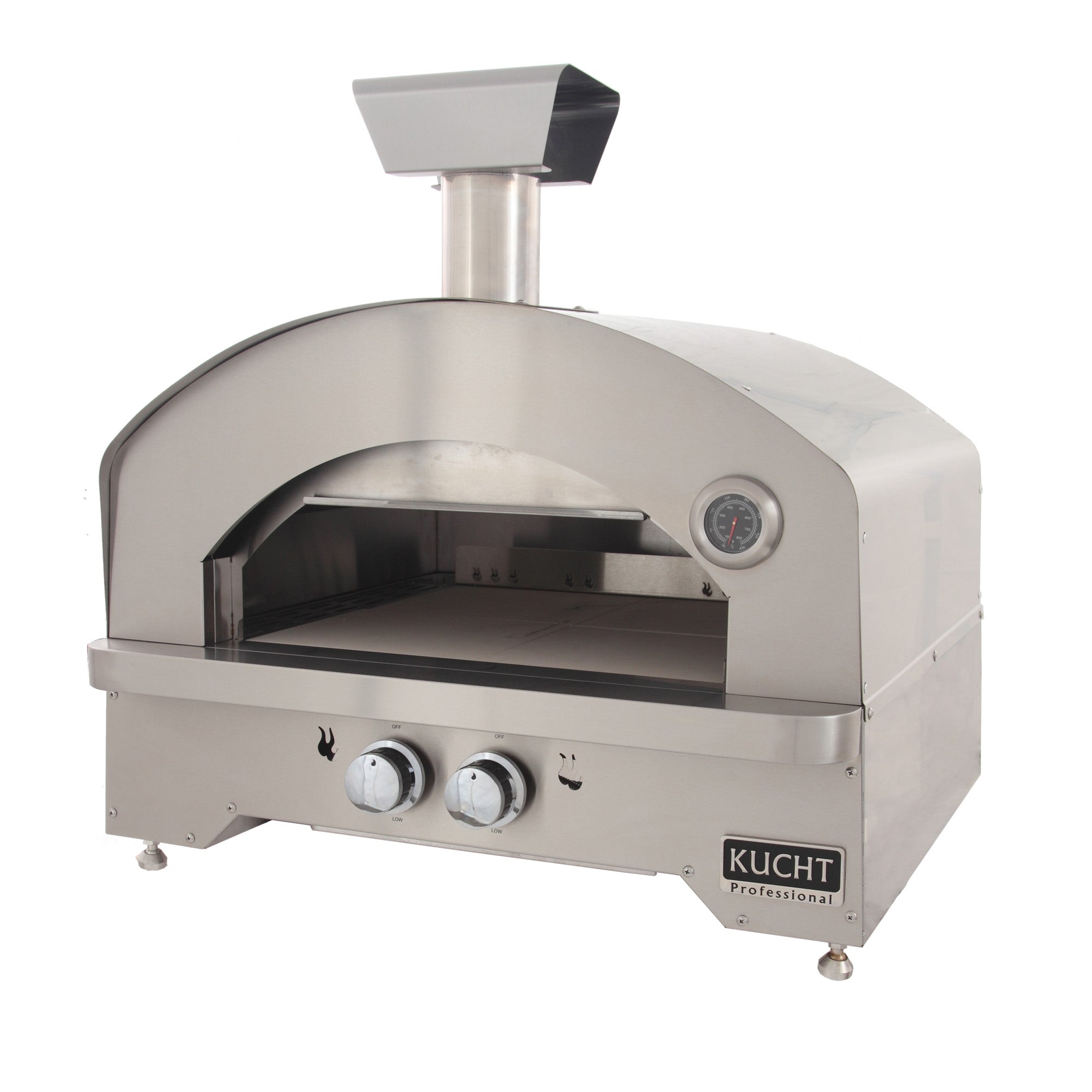 Kucht NAPOLI Brick Hearth Gas-powered Outdoor Pizza Oven