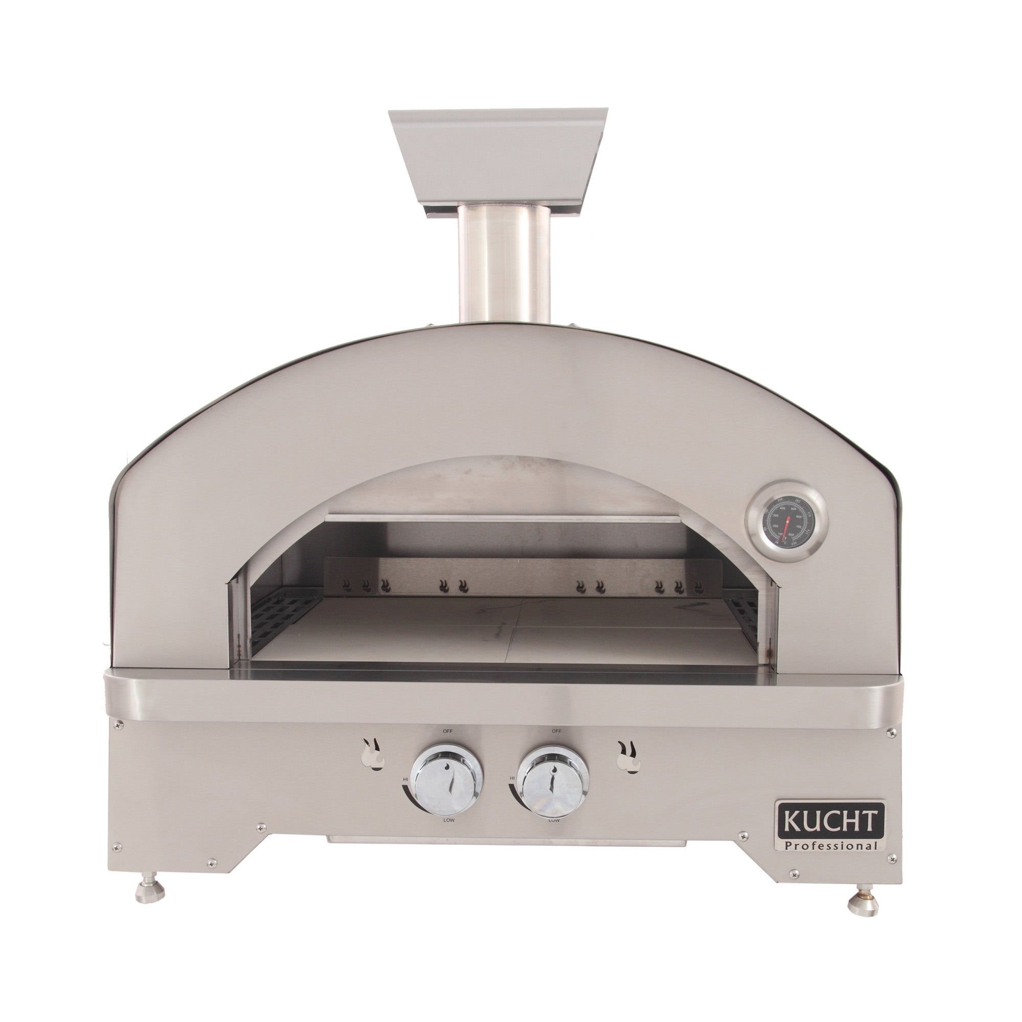 Kucht NAPOLI Brick Hearth Gas-powered Outdoor Pizza Oven