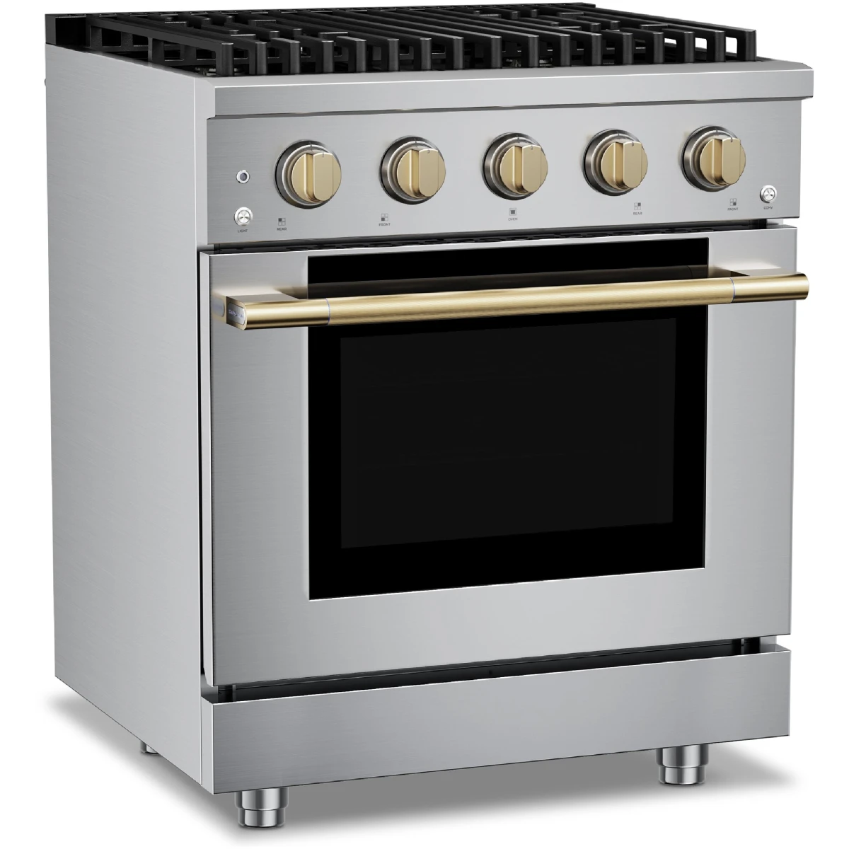 Hauslane 30" Pro-Style Gas Range