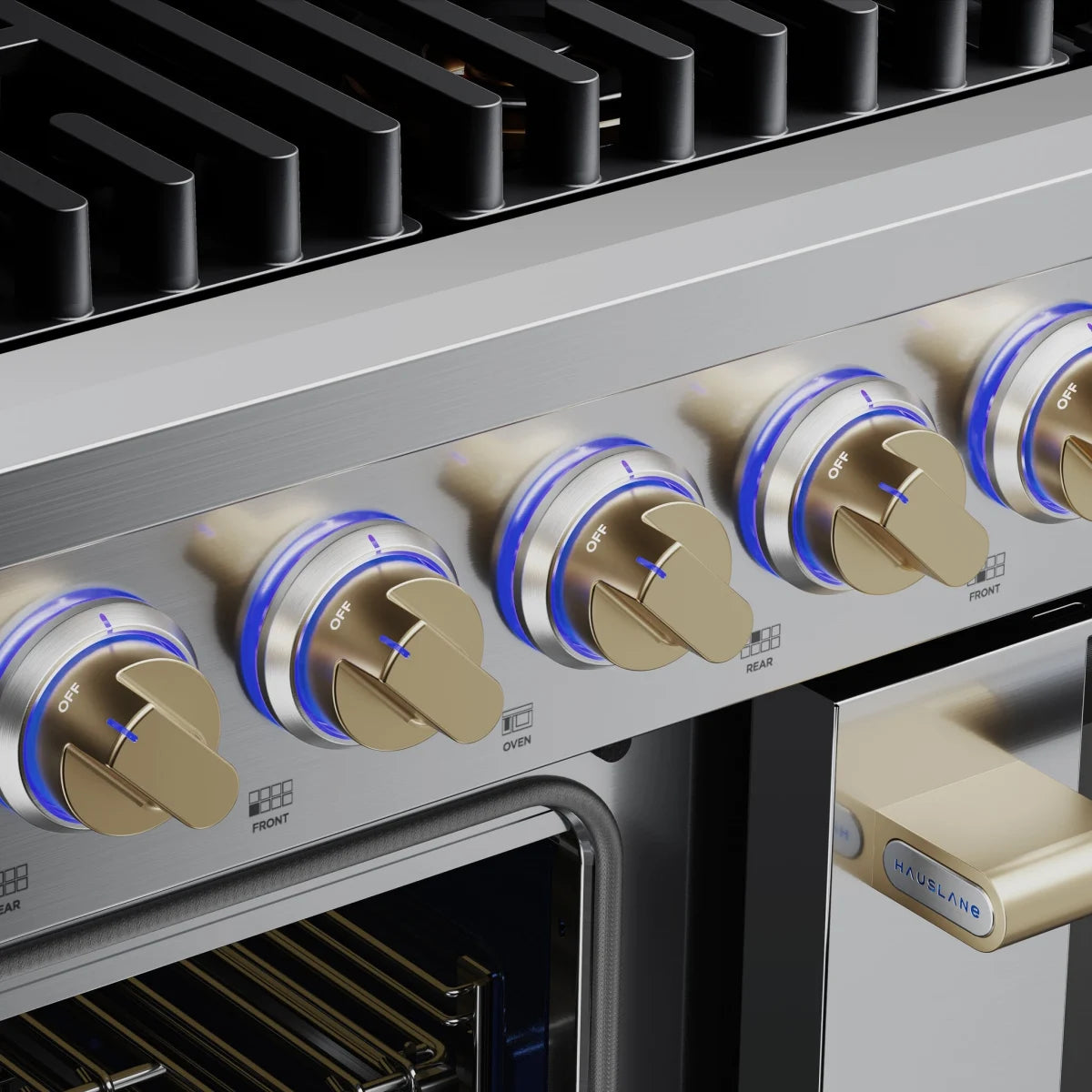 Hauslane 48" Pro-Style Gas Range