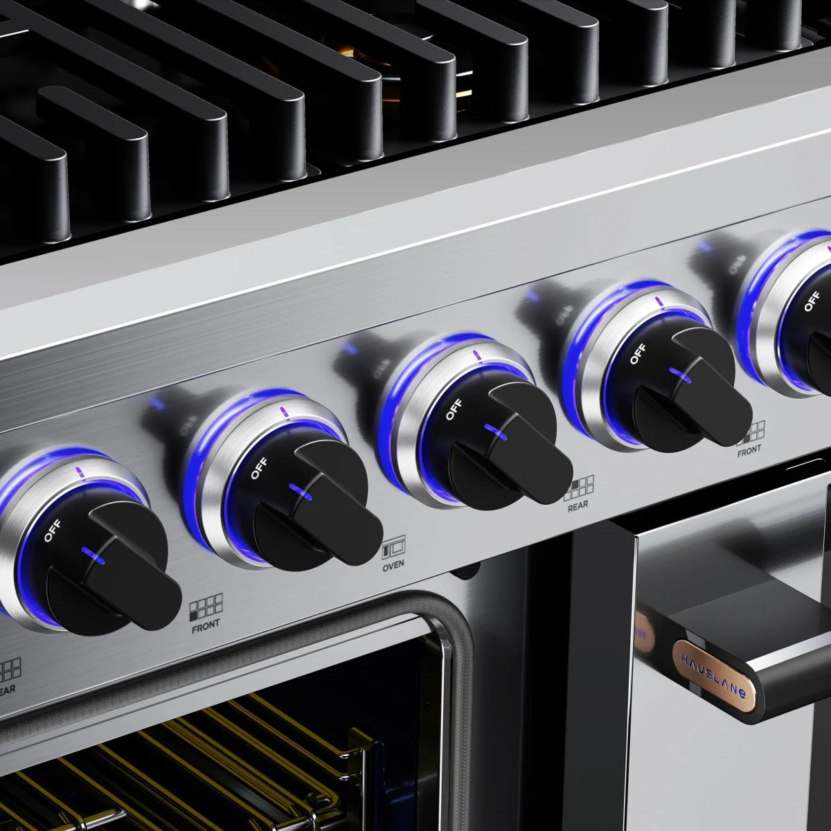 Hauslane 48" Pro-Style Gas Range