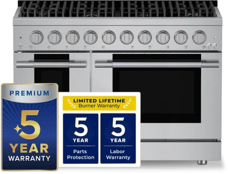 Hauslane 48" Pro-Style Gas Range