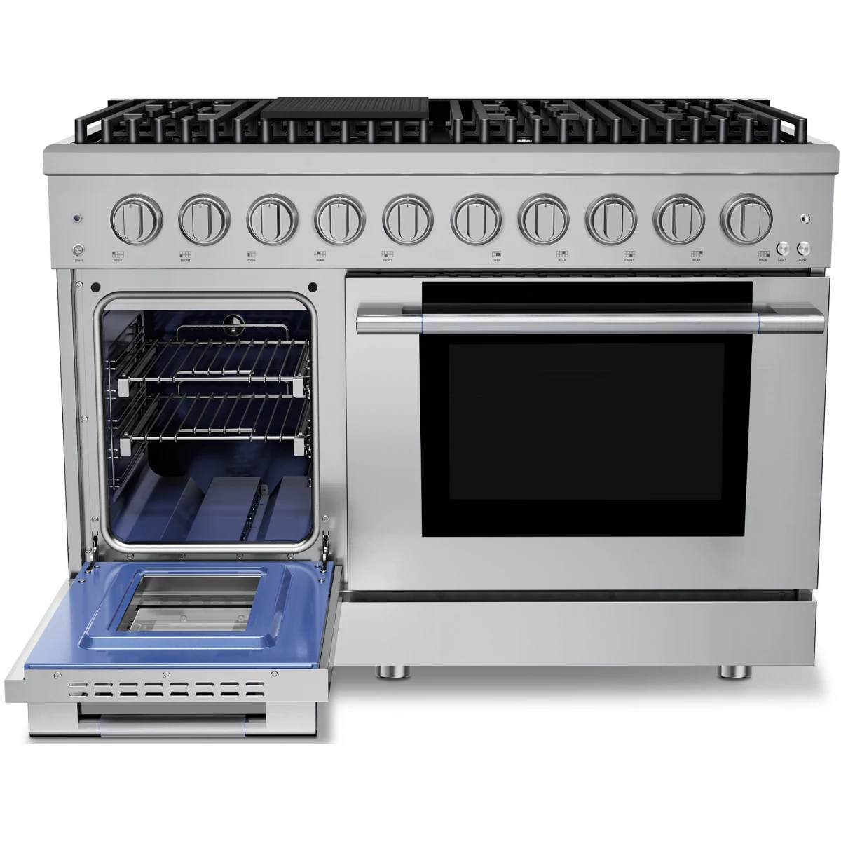 Hauslane 48" Pro-Style Gas Range