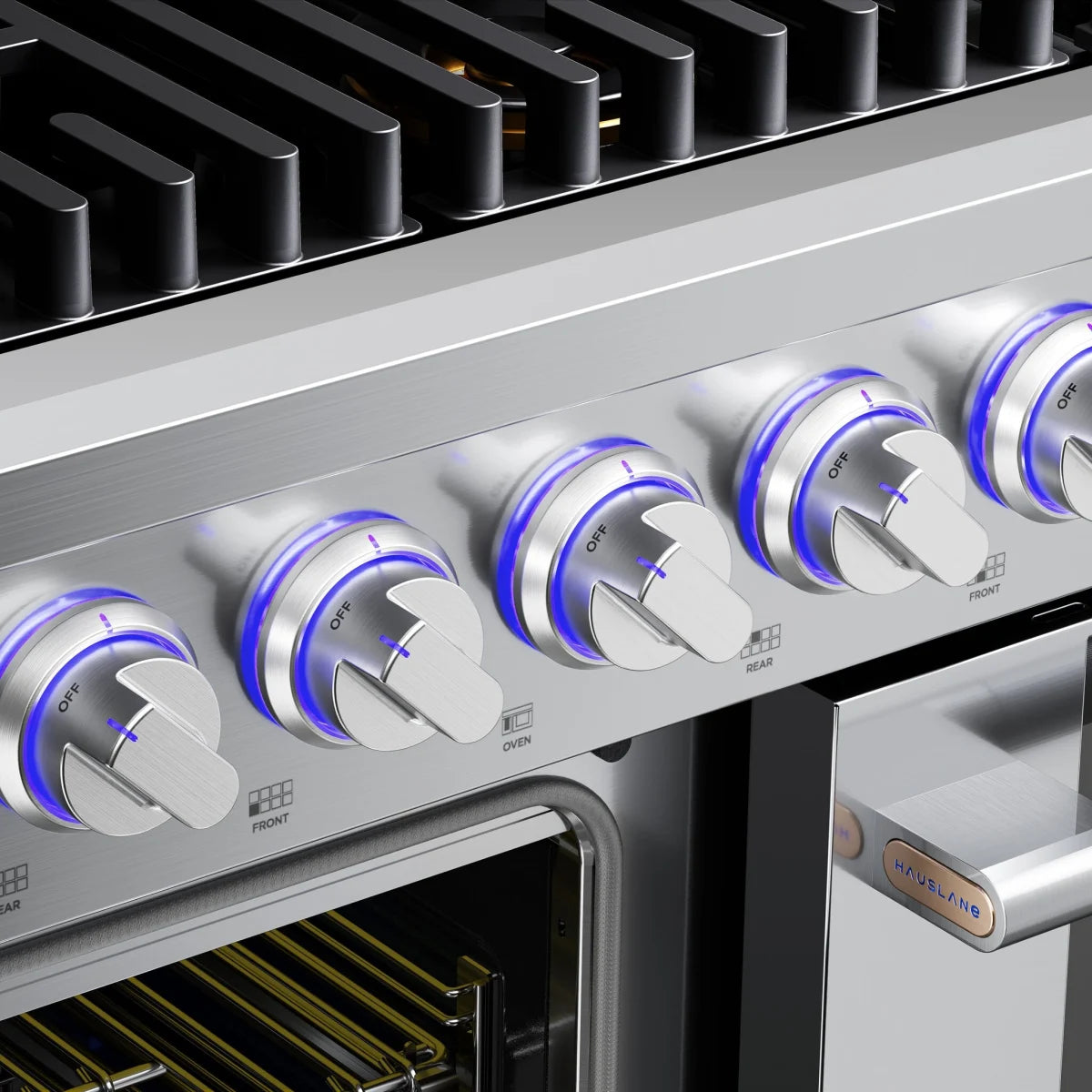 Hauslane 48" Pro-Style Gas Range