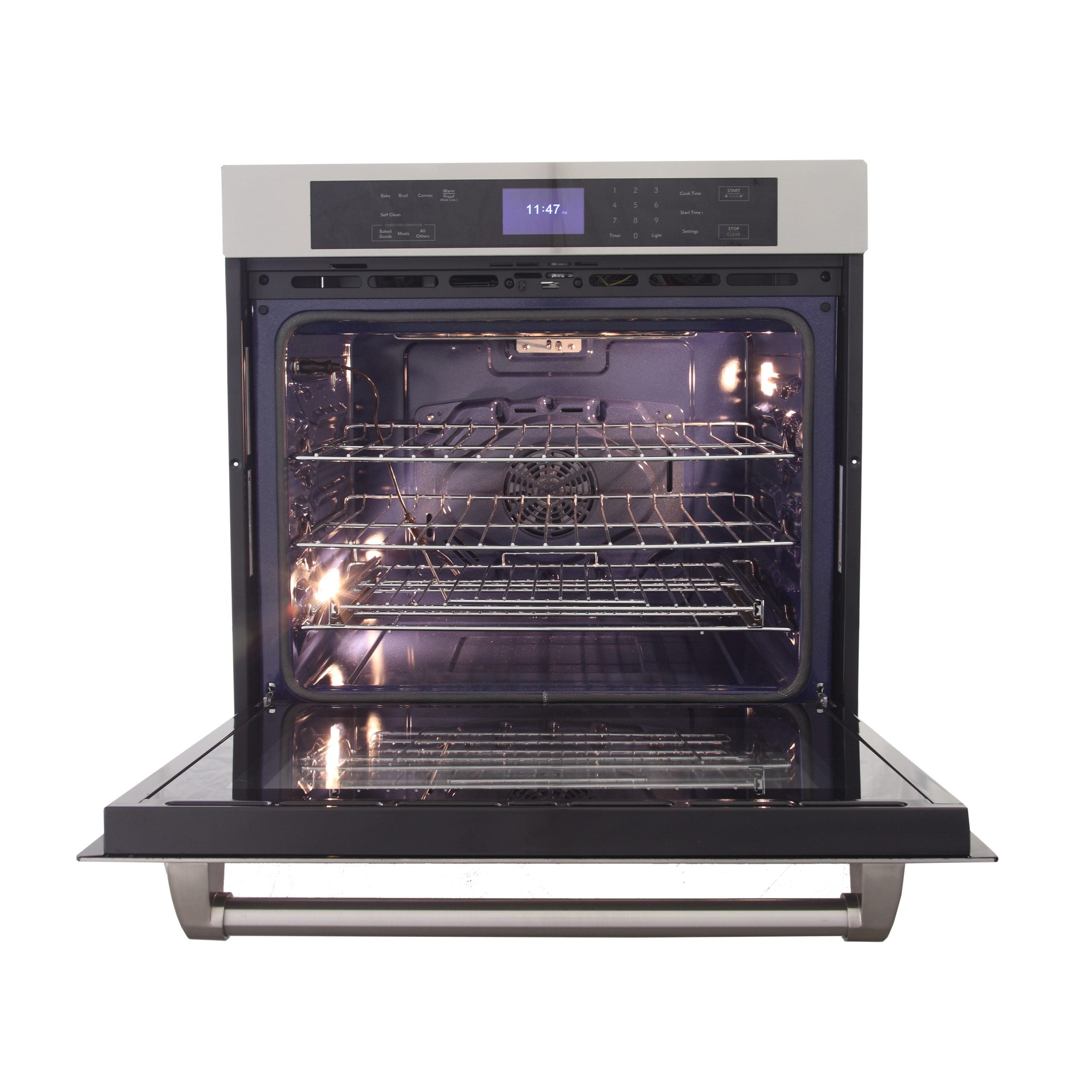 Kucht 30″ Single Electric Wall Oven – Single Fan with Self-Cleaning