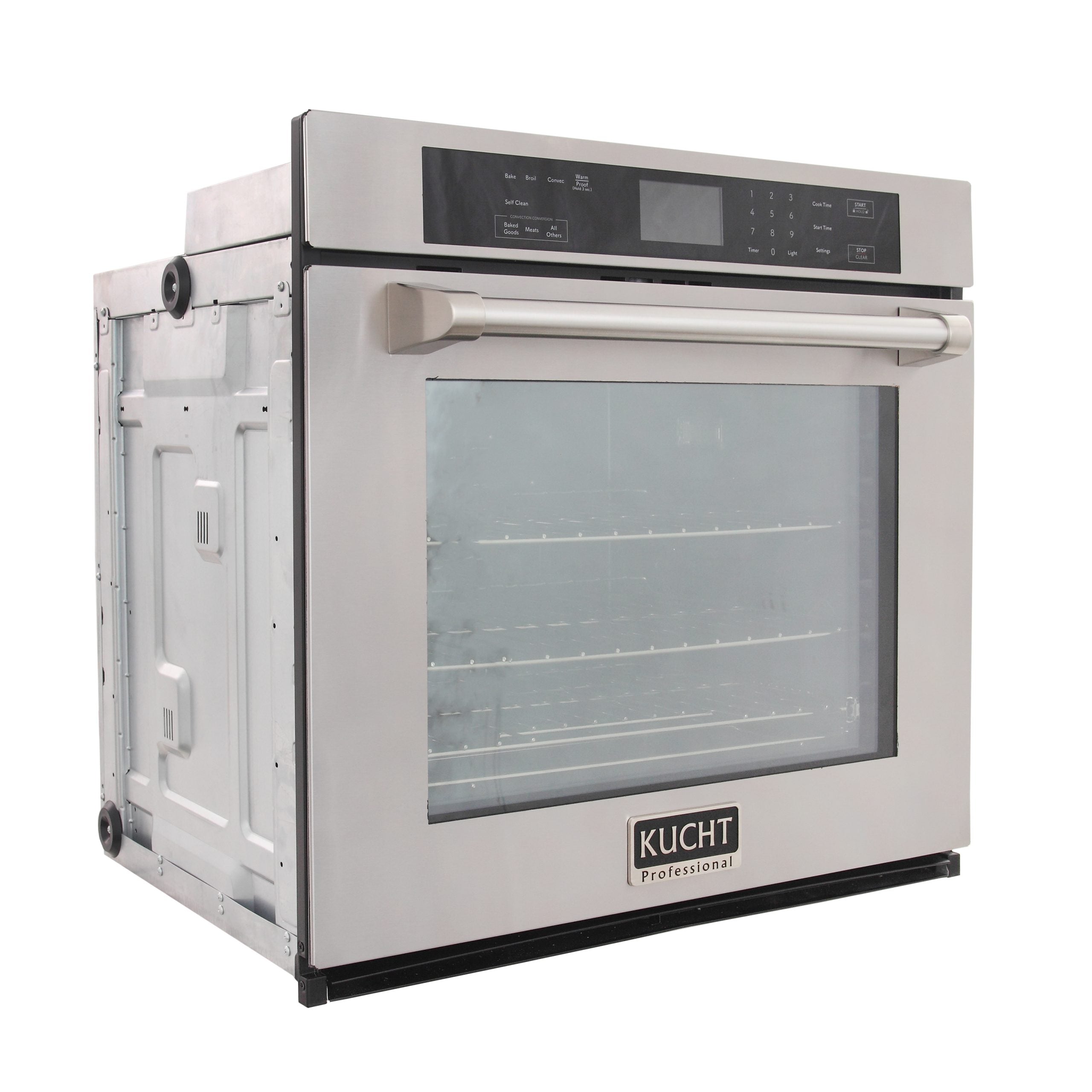 Kucht 30″ Single Electric Wall Oven – Single Fan with Self-Cleaning