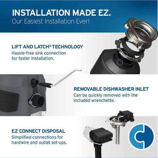 InSinkErator Evolution 1.0HP Garbage Disposal