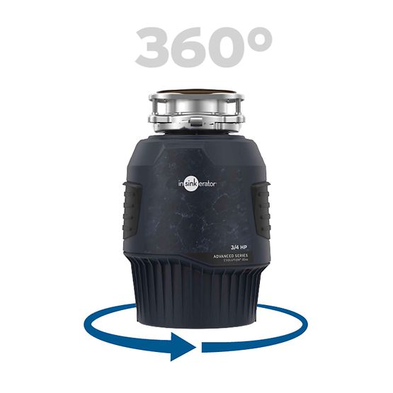 InSinkErator Advanced Series Evolution 45SS, 3/4 HP