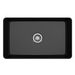 BOCCHI Aderci 30" Black Single Bowl Ultra-Slim Fireclay Farmhouse Sink Top View