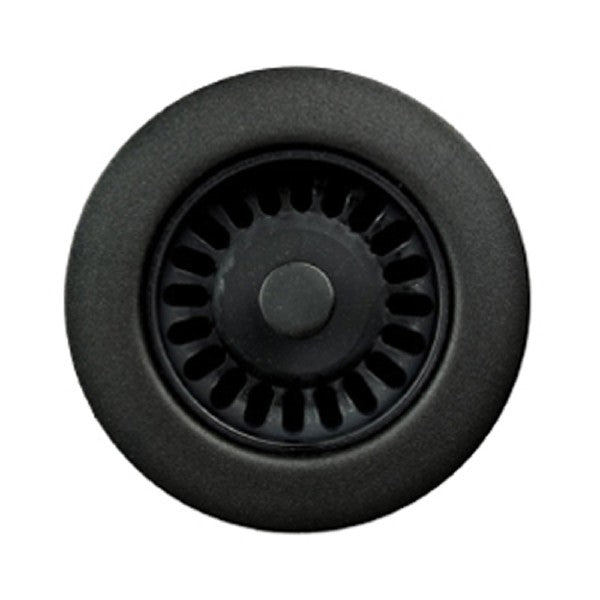 Houzer 190-9565 3.5" Black Plastic Disposal Flange