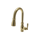 BOCCHI Belsena 2.0 Brushed Gold Pull-Down Kitchen Faucet