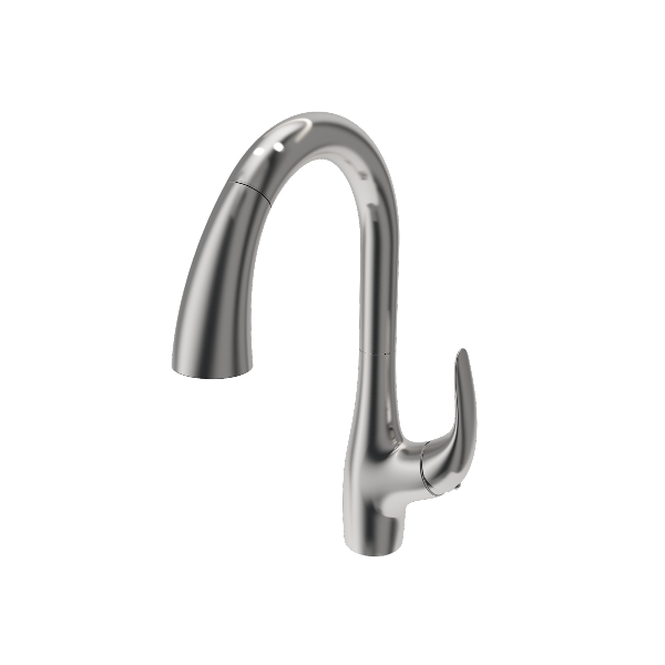 BOCCHI Pagano 2.0 Stainless Steel Pull-Down Kitchen Faucet
