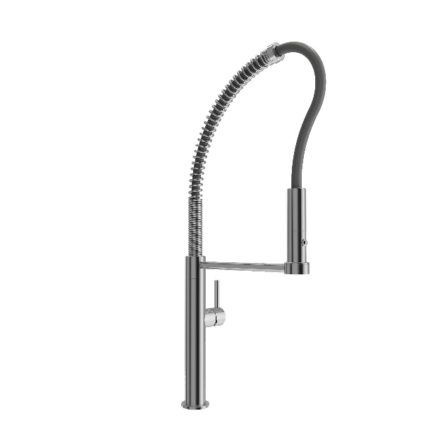 BOCCHI 2027 0001 CH Baveno Pro 23" Chrome Kitchen Faucet