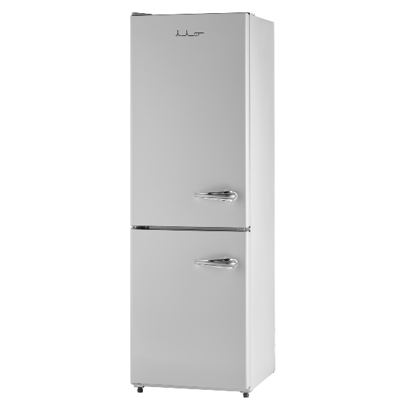 iio Kitchen RM1 White 11 cu. ft. Retro Frost Free Refrigerator with Bottom Freezer