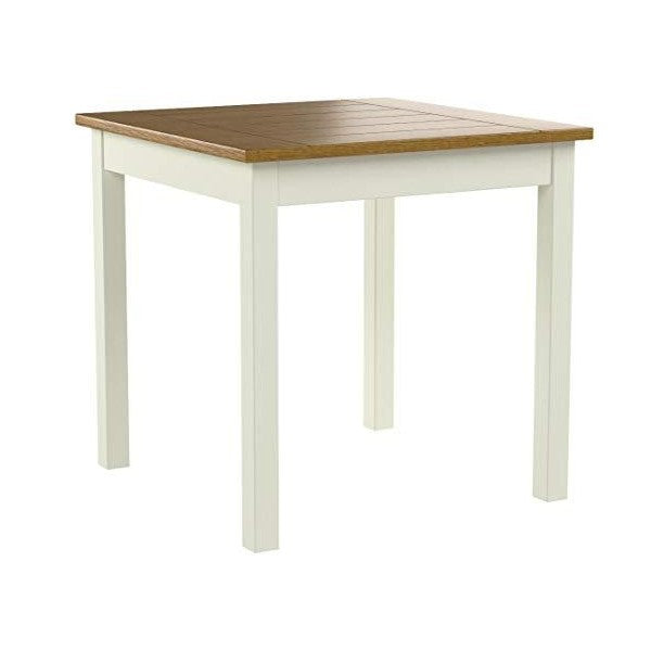Zinus Becky 29" Farmhouse Square Wood Dining Table