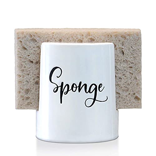 Navy Kitchen Sponge Holder